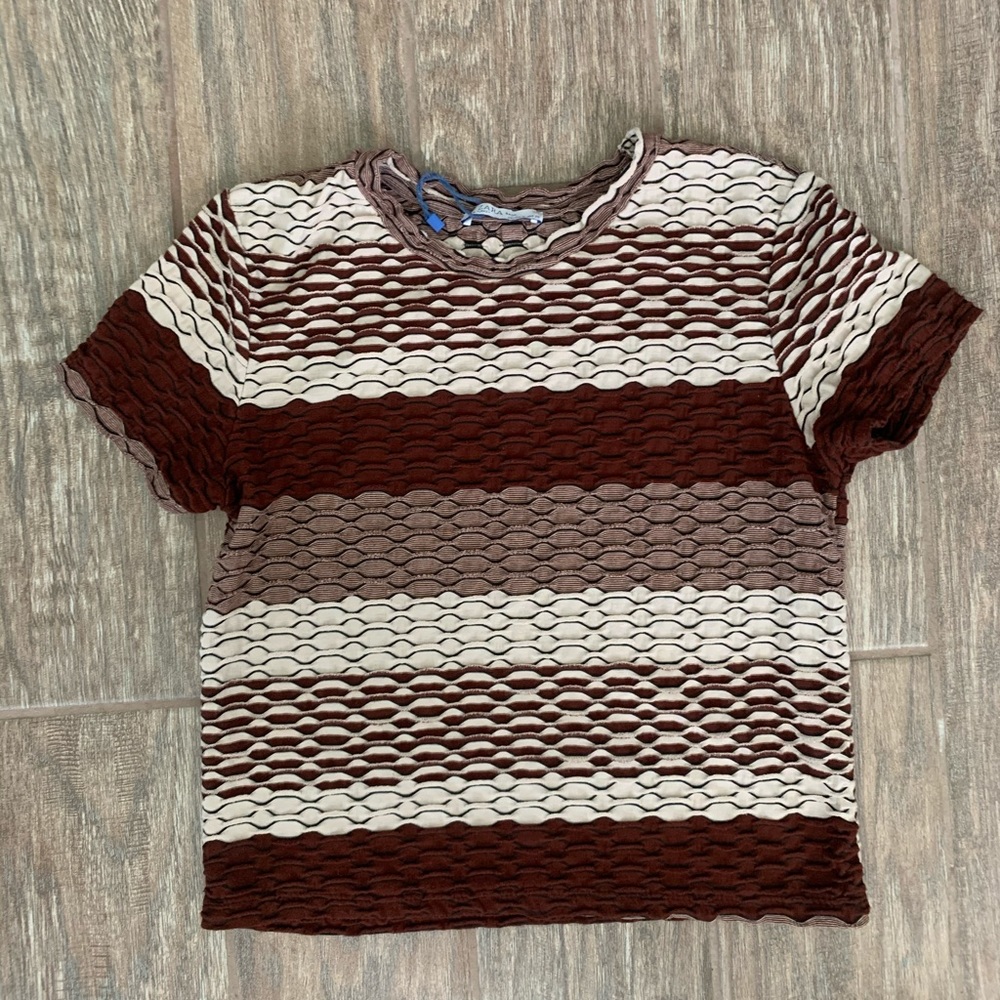 Zara Textured Top